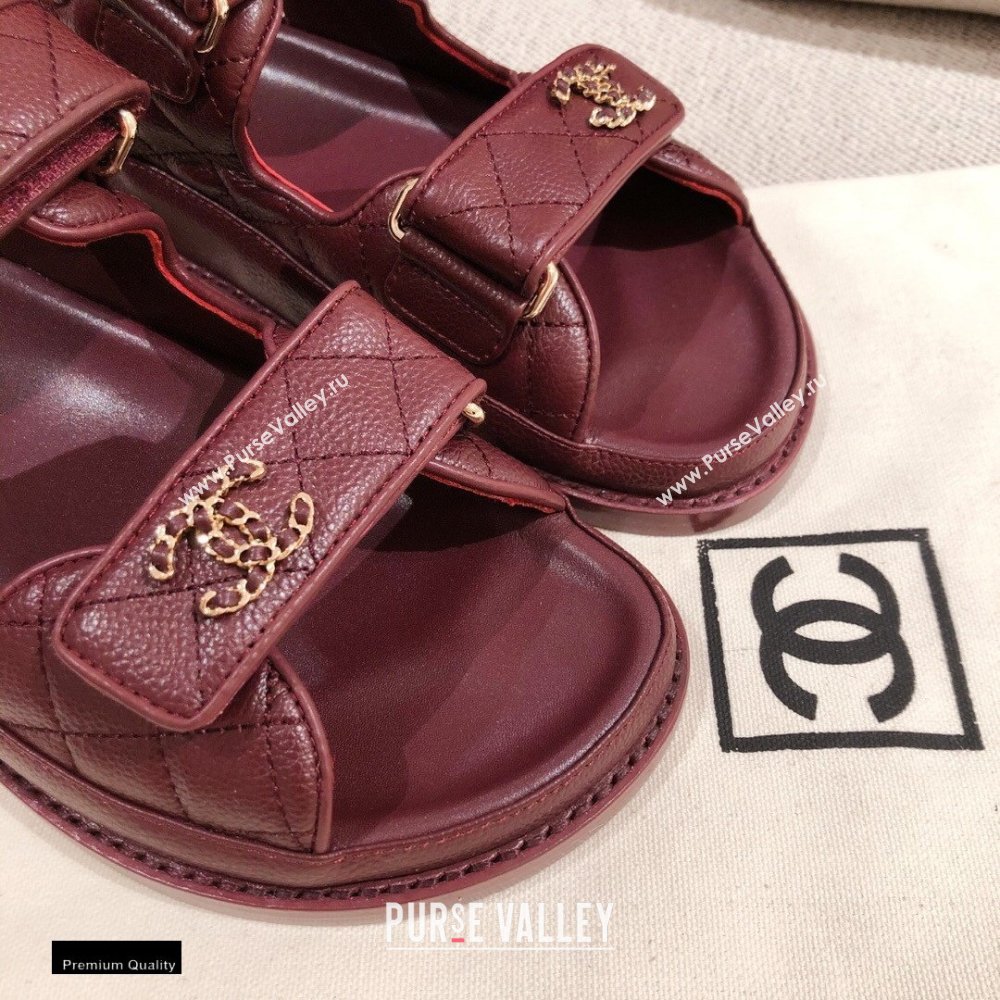 Chanel CC Logo Beach Sandals G35927 09 2021 (kaola-21011609)