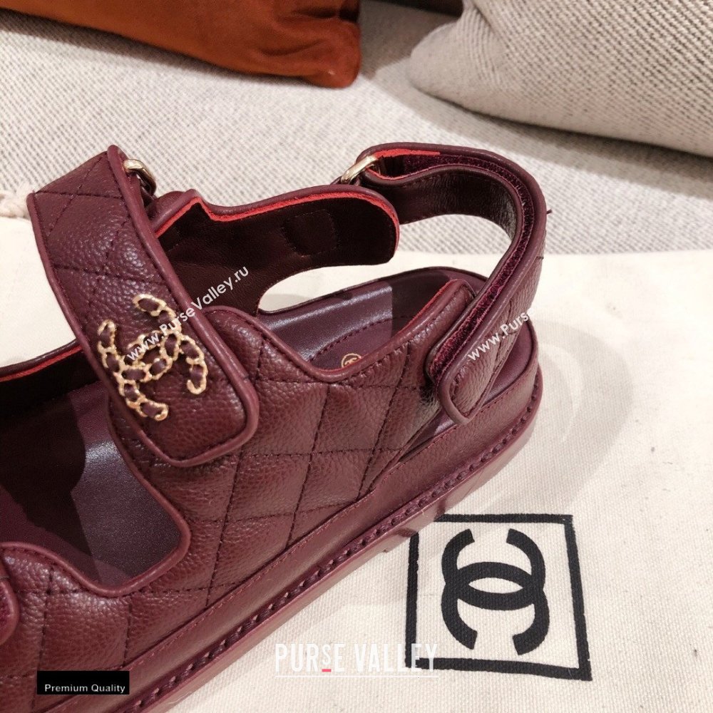 Chanel CC Logo Beach Sandals G35927 09 2021 (kaola-21011609)