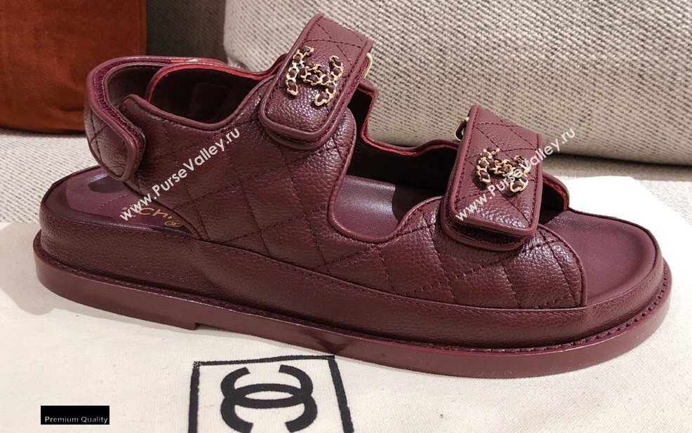 Chanel CC Logo Beach Sandals G35927 09 2021 (kaola-21011609)