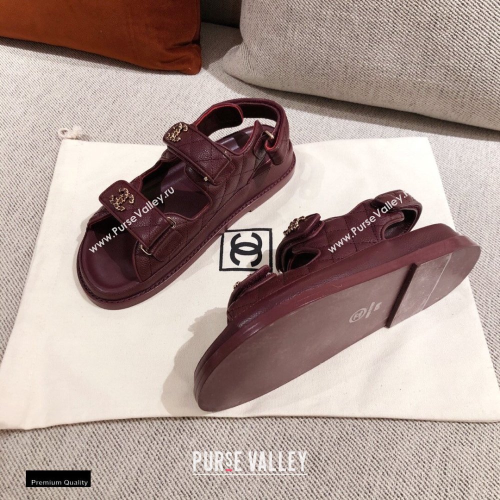 Chanel CC Logo Beach Sandals G35927 09 2021 (kaola-21011609)
