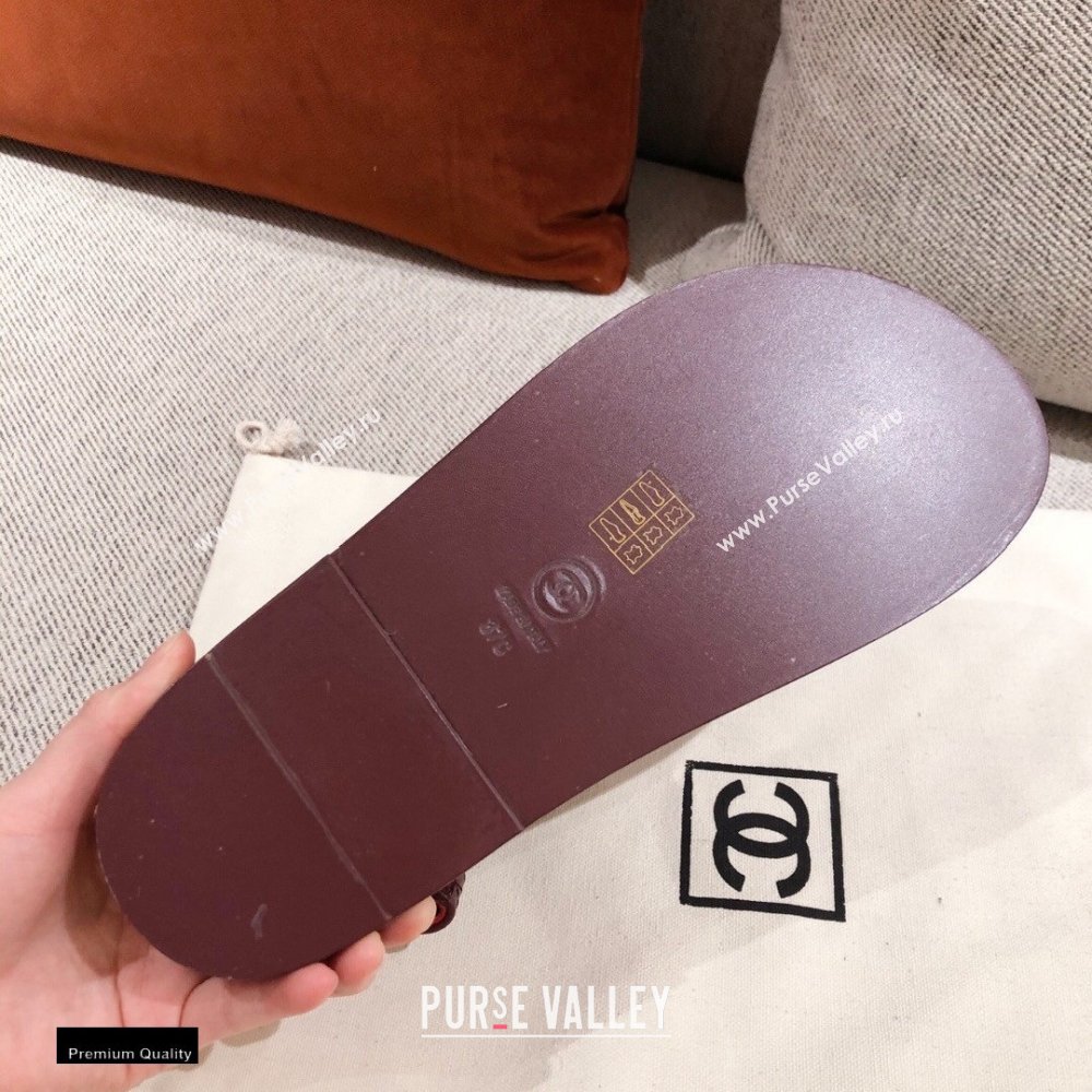 Chanel CC Logo Beach Sandals G35927 09 2021 (kaola-21011609)