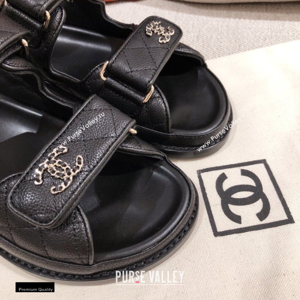 Chanel CC Logo Beach Sandals G35927 06 2021 (kaola-21011606)