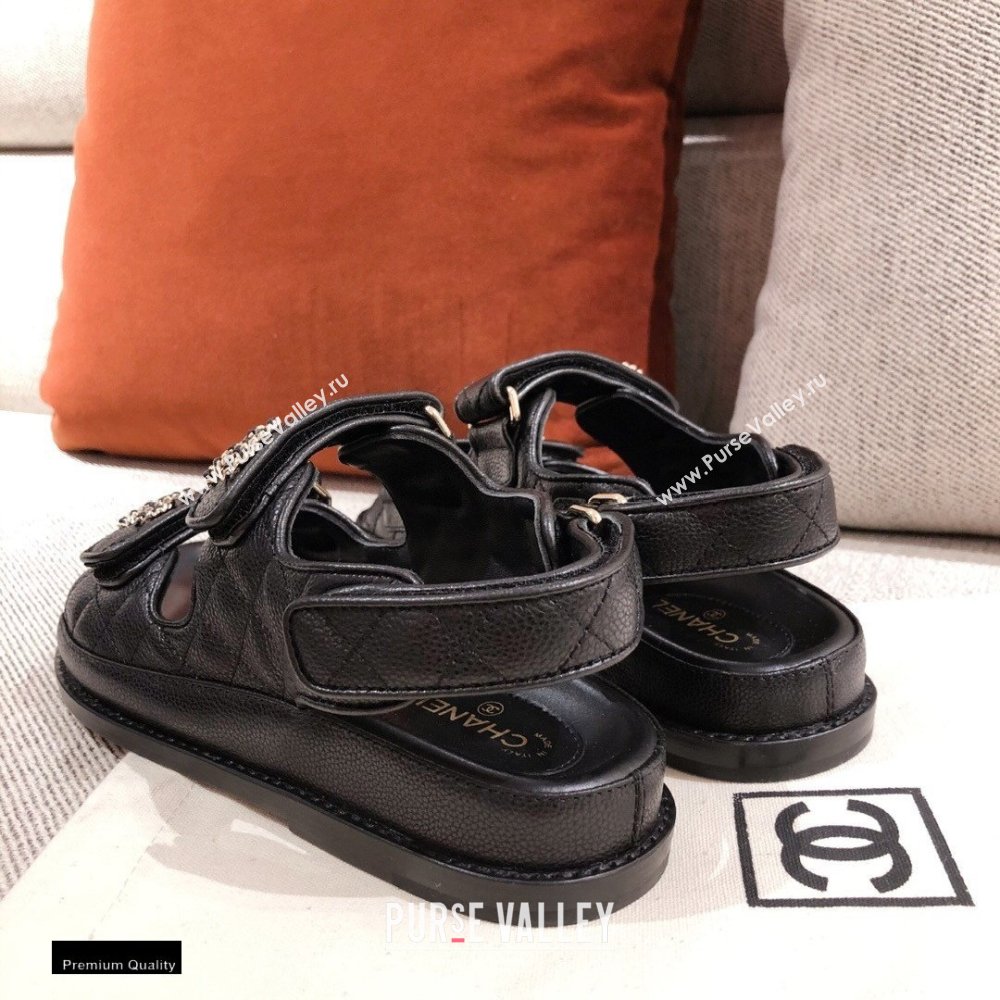 Chanel CC Logo Beach Sandals G35927 06 2021 (kaola-21011606)