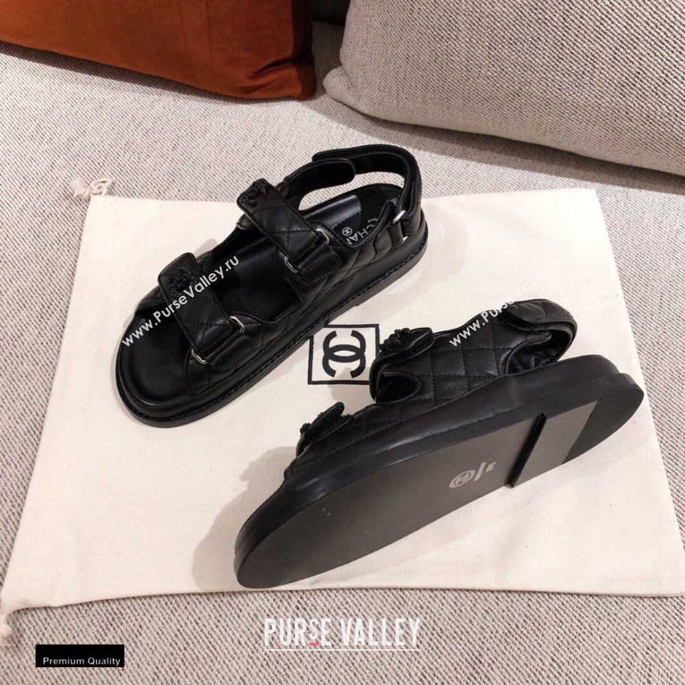 Chanel CC Logo Beach Sandals G35927 05 2021 (kaola-21011605)