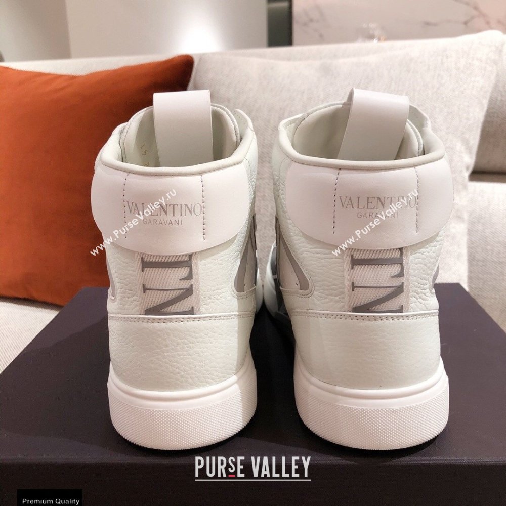 Valentino Mid-Top Calfskin VL7N Sneakers with Bands 02 2021 (kaola-21011502)