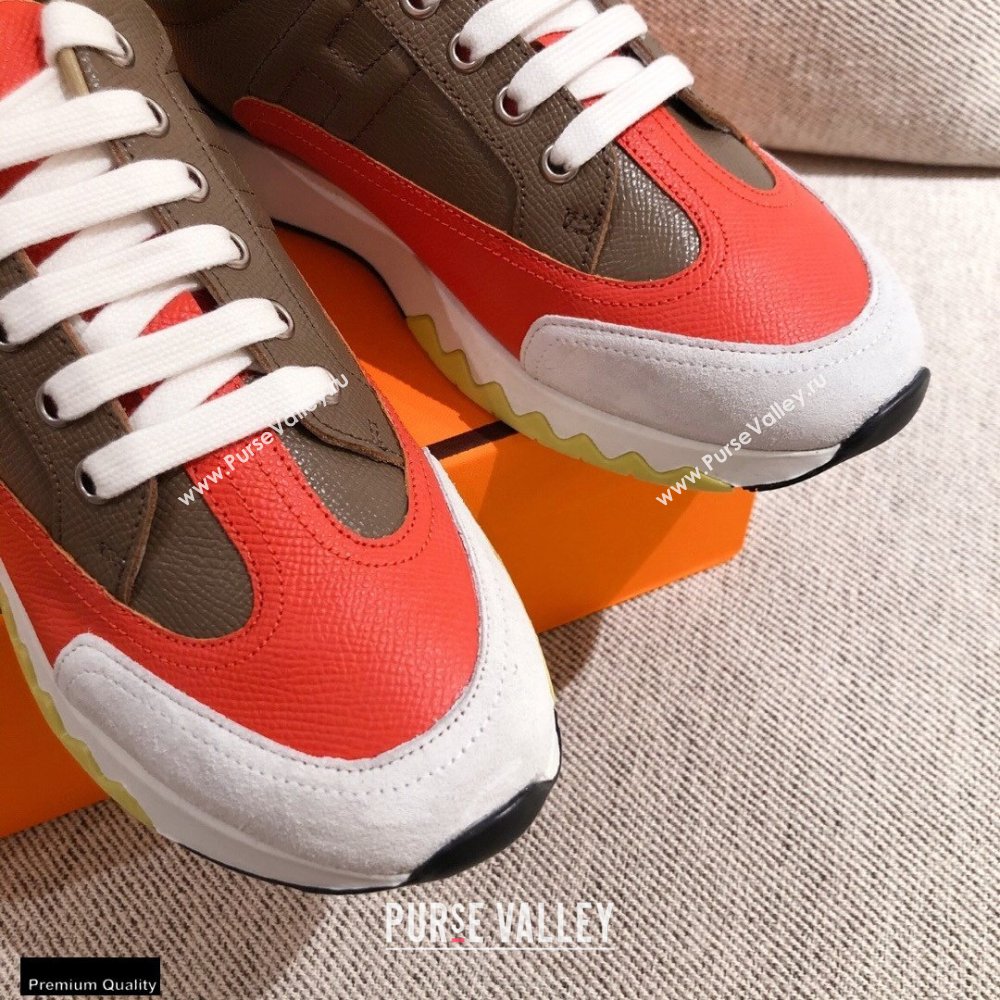 Hermes Trail Sneakers in Calfskin 05 2021 (kaola-21012616)