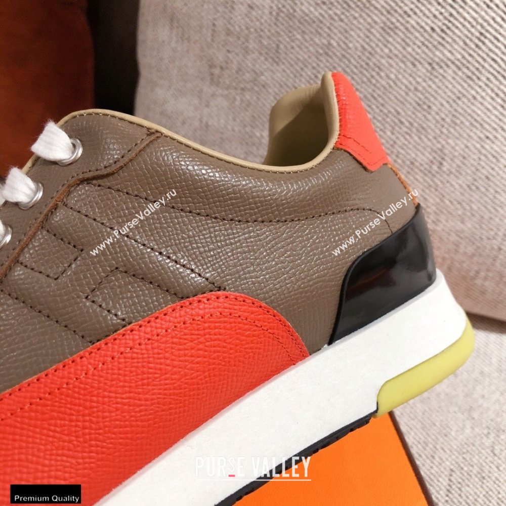 Hermes Trail Sneakers in Calfskin 05 2021 (kaola-21012616)