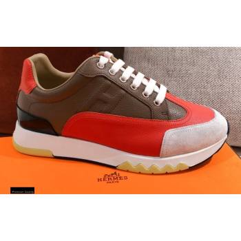 Hermes Trail Sneakers in Calfskin 05 2021 (kaola-21012616)