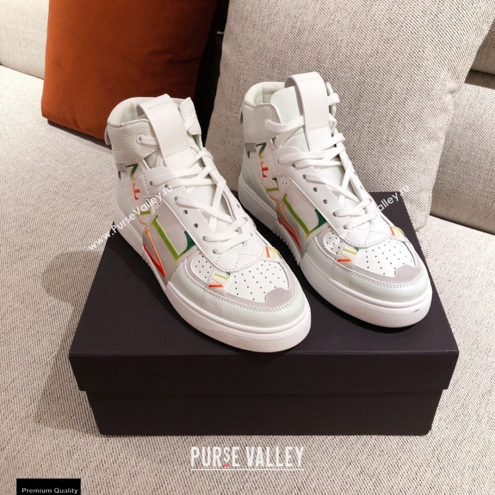 Valentino Mid-Top Calfskin VL7N Sneakers with Bands 07 2021 (kaola-21011507)