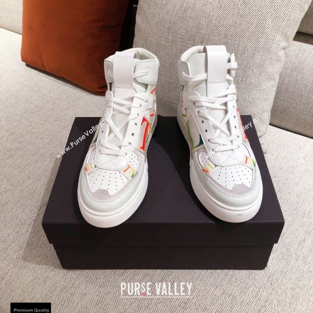 Valentino Mid-Top Calfskin VL7N Sneakers with Bands 07 2021 (kaola-21011507)