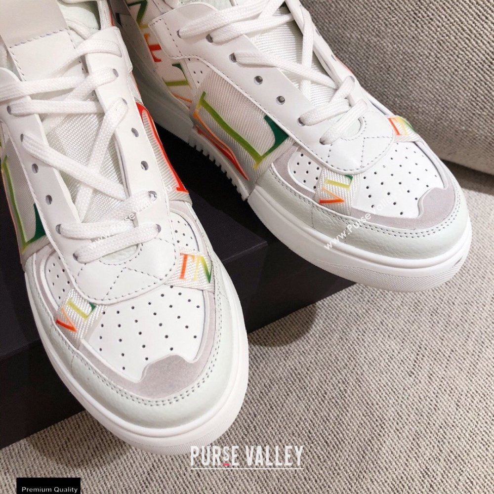 Valentino Mid-Top Calfskin VL7N Sneakers with Bands 07 2021 (kaola-21011507)