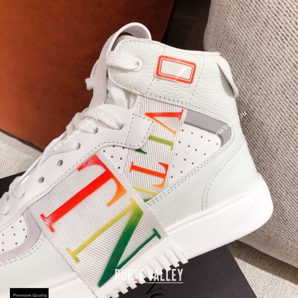 Valentino Mid-Top Calfskin VL7N Sneakers with Bands 07 2021 (kaola-21011507)