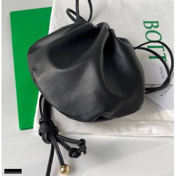 Bottega Veneta THE MINI BULB Shoulder Bag in Nappa Black 2021 (misu-21012306)