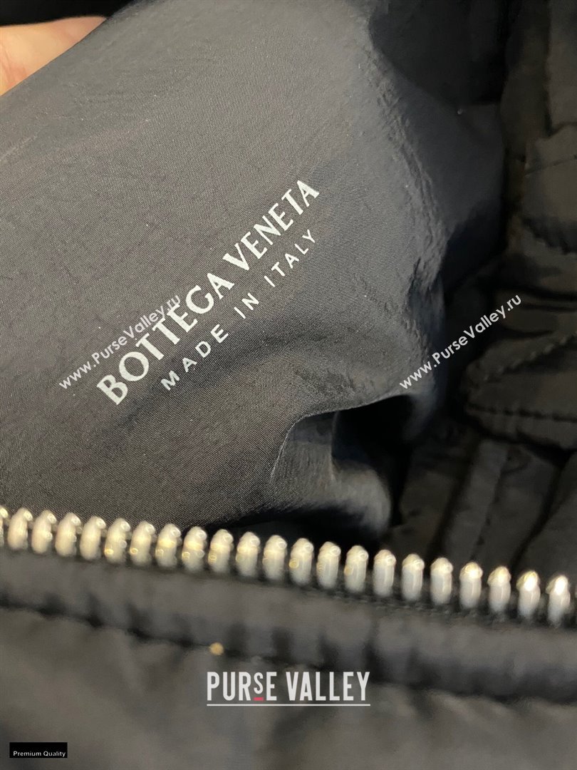 Bottega Veneta Fold-top THE PADDED BACKPACK Bag in Nylon Black 2021 (misu-21012310)
