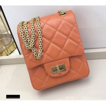 Chanel Calfskin 2.55 Reissue Phone Bag AS1326 Orange 2021 (smjd-21012719)