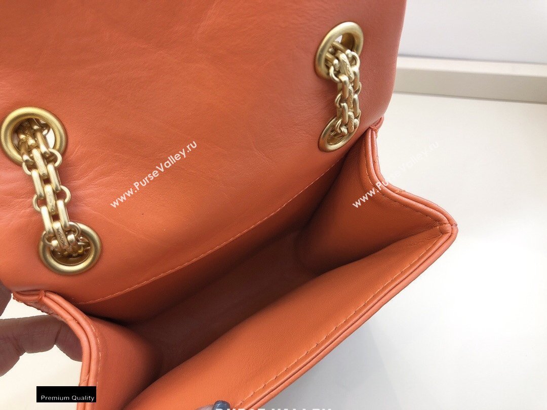 Chanel Calfskin 2.55 Reissue Phone Bag AS1326 Orange 2021 (smjd-21012719)