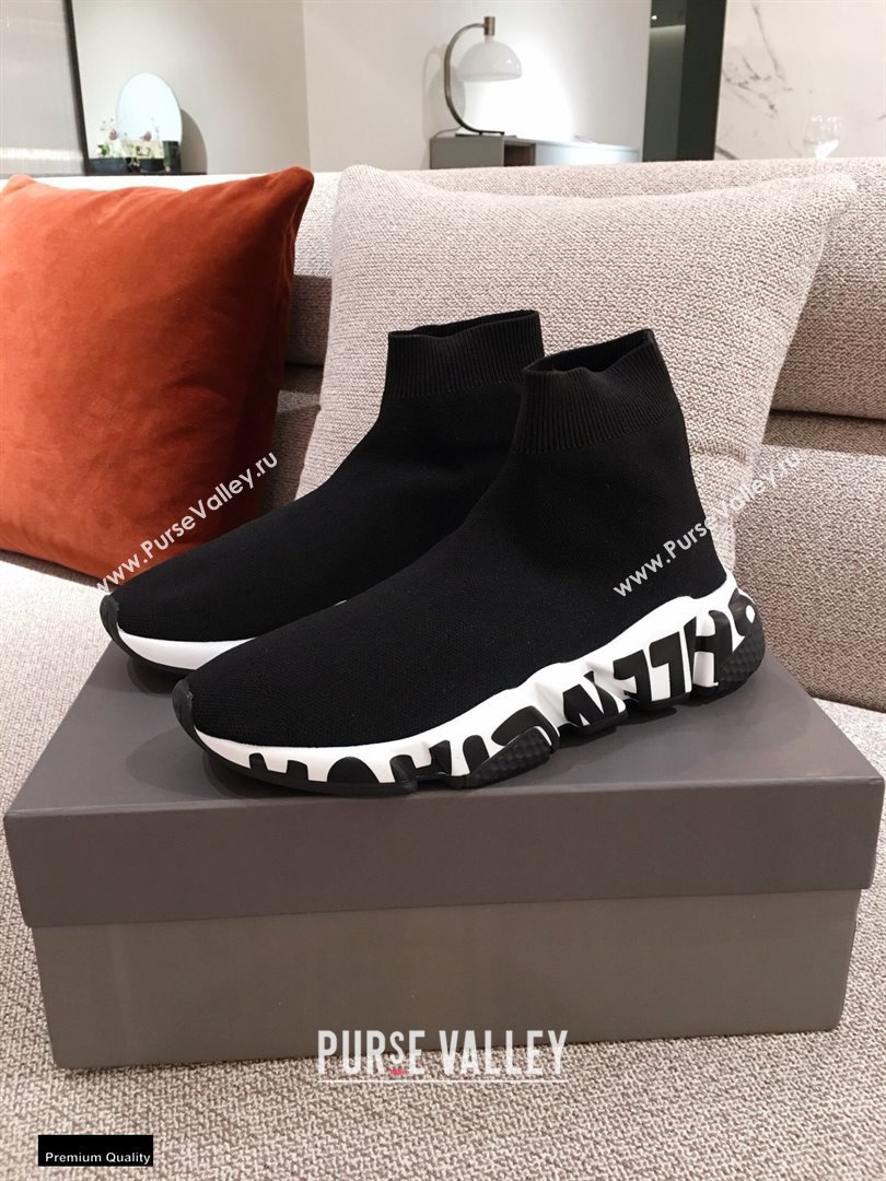 Balenciaga Knit Sock Speed Trainers Sneakers High Quality 06 2021 (kaola-21012806)