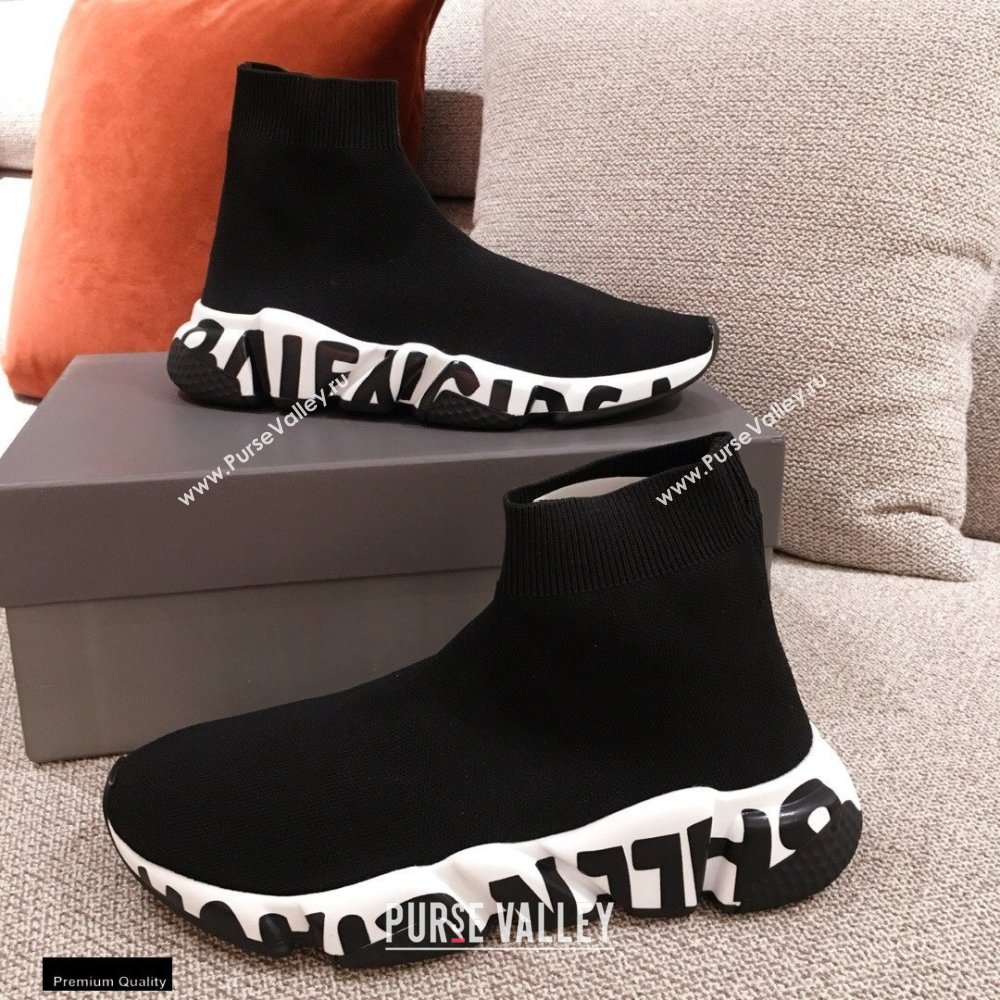 Balenciaga Knit Sock Speed Trainers Sneakers High Quality 06 2021 (kaola-21012806)