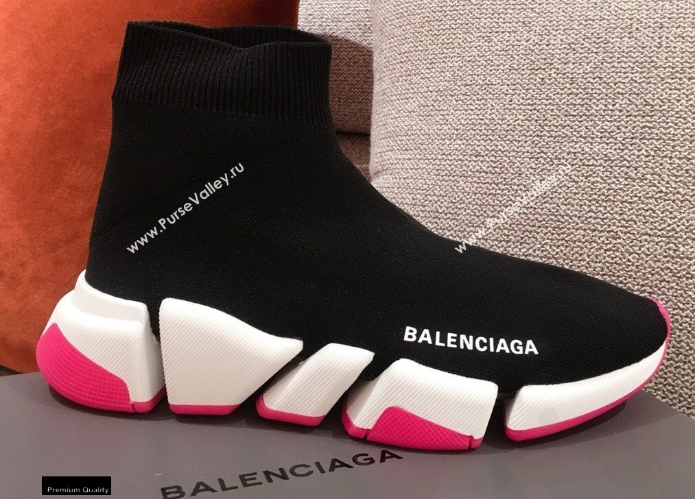 Balenciaga Knit Sock Speed 2.0 Trainers Sneakers High Quality 01 2021 (kaola-21012810)