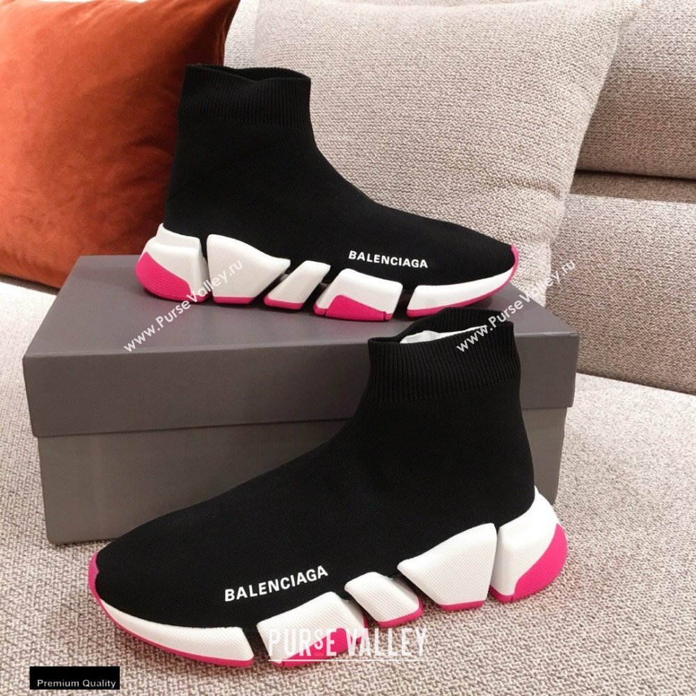 Balenciaga Knit Sock Speed 2.0 Trainers Sneakers High Quality 01 2021 (kaola-21012810)