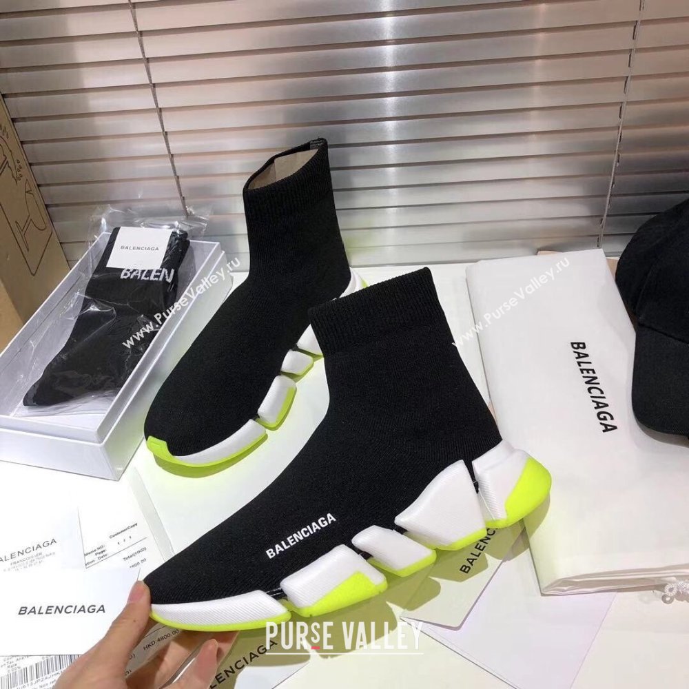 Balenciaga Knit Sock Speed 2.0 Trainers Sneakers 10 2021 (modeng-21012840)