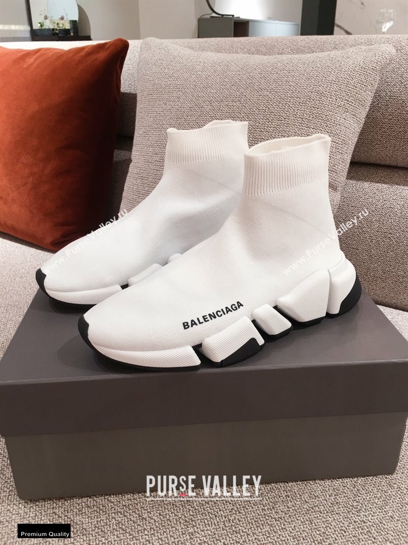 Balenciaga Knit Sock Speed 2.0 Trainers Sneakers High Quality 04 2021 (kaola-21012814)