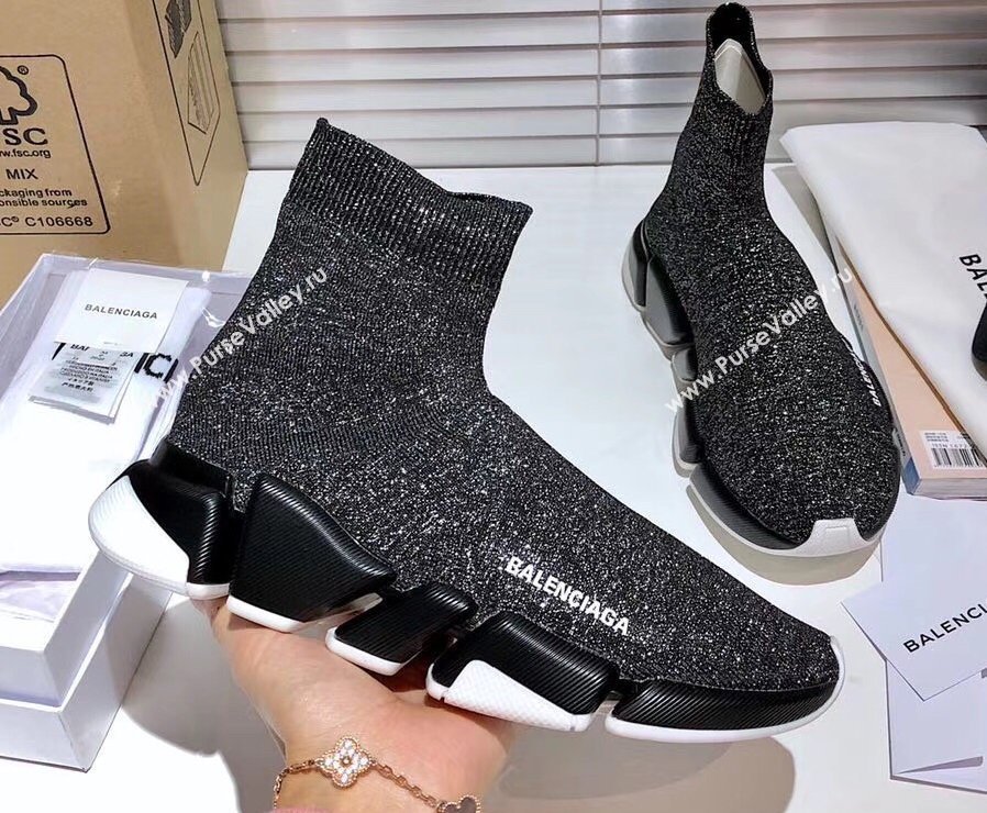 Balenciaga Knit Sock Speed 2.0 Trainers Sneakers 16 2021 (modeng-21012846)