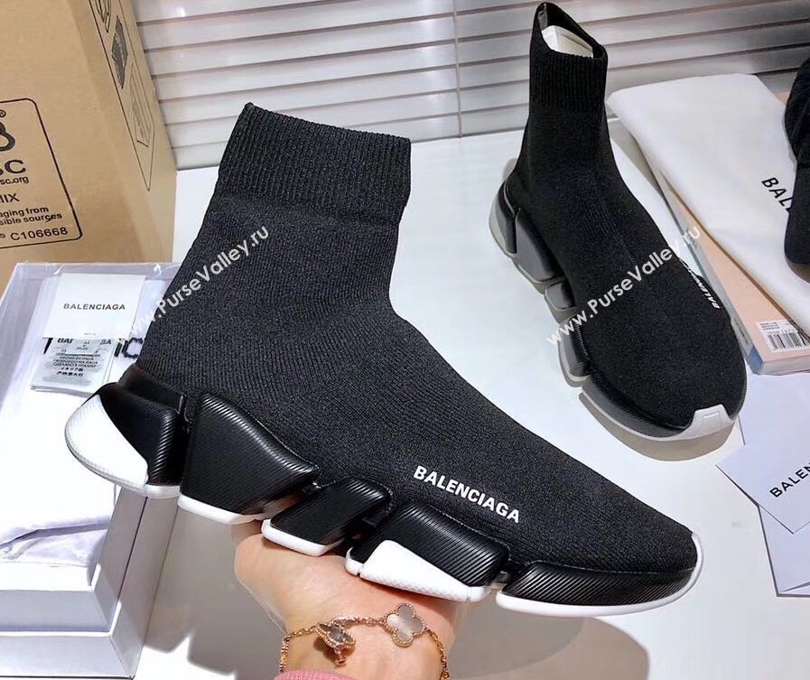 Balenciaga Knit Sock Speed 2.0 Trainers Sneakers 19 2021 (modeng-21012849)