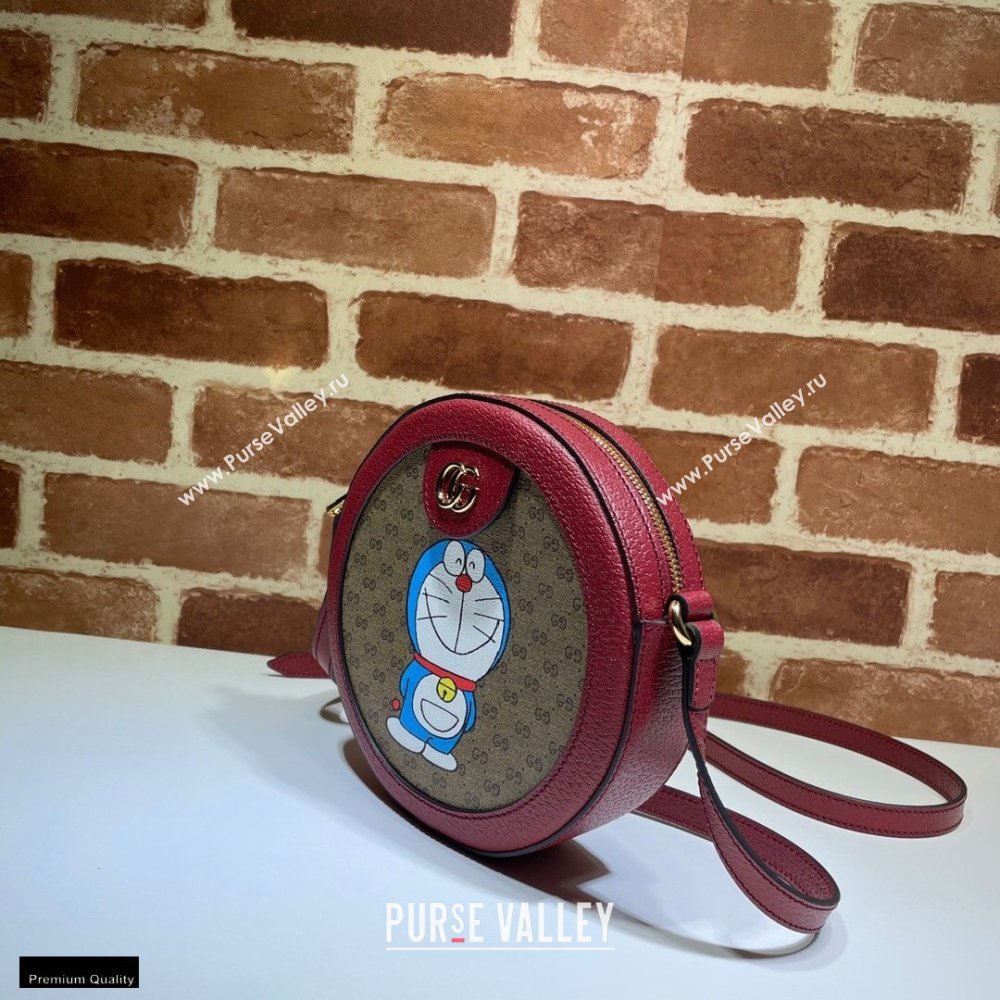 Doraemon x Gucci Round Shoulder Bag 625216 2021 (dlh-21012918)