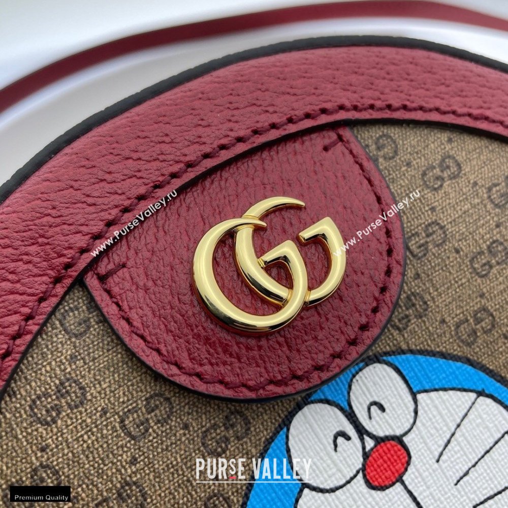 Doraemon x Gucci Round Shoulder Bag 625216 2021 (dlh-21012918)