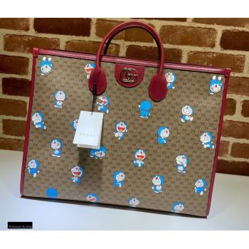 Doraemon x Gucci Large Tote Bag 653952 2021 (dlh-21012916)