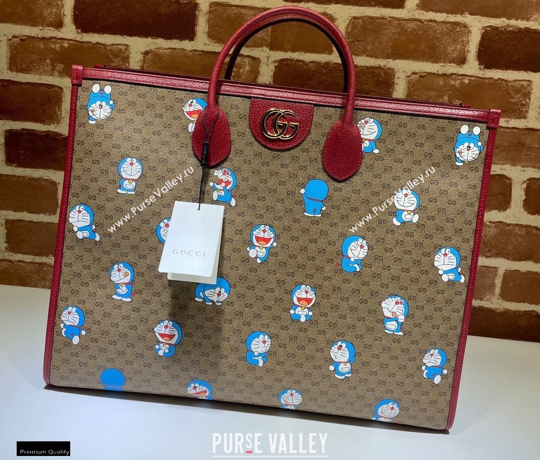 Doraemon x Gucci Large Tote Bag 653952 2021 (dlh-21012916)