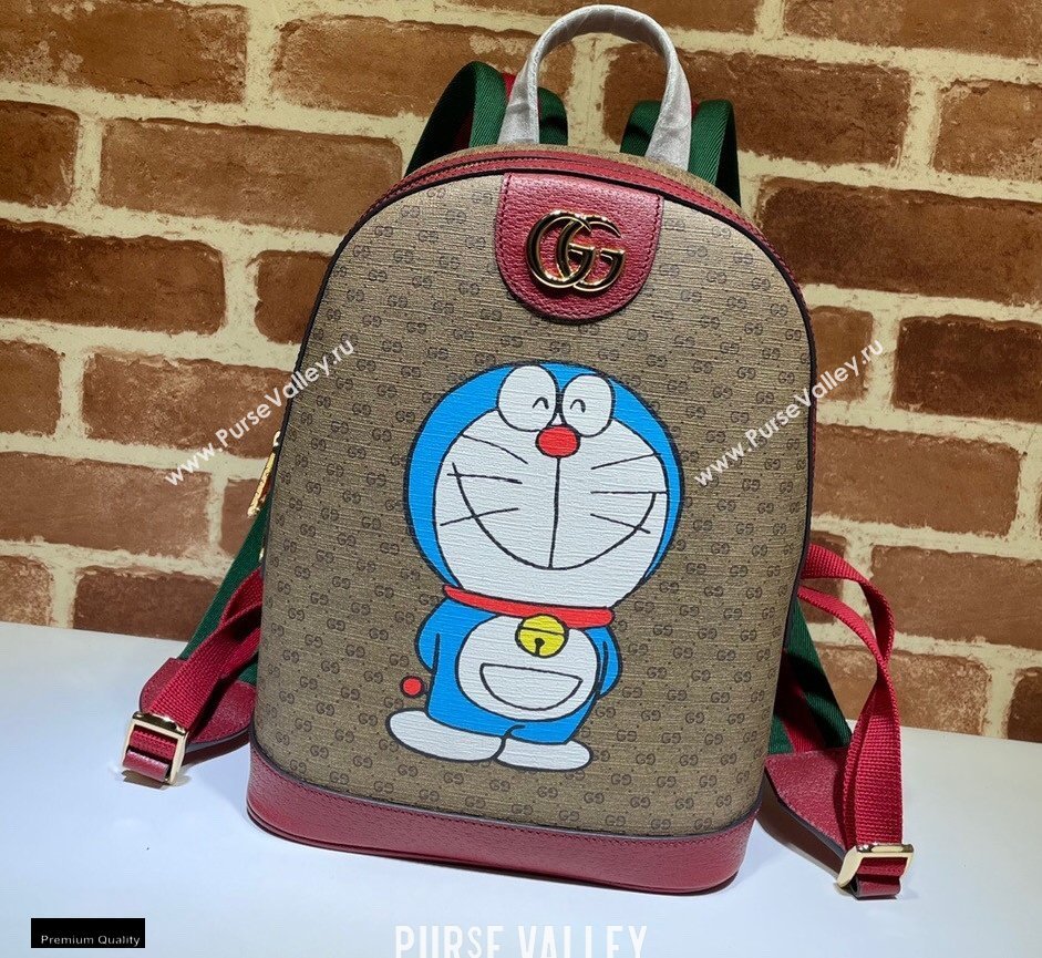 Doraemon x Gucci Small Backpack Bag 647816 2021 (dlh-21012917)