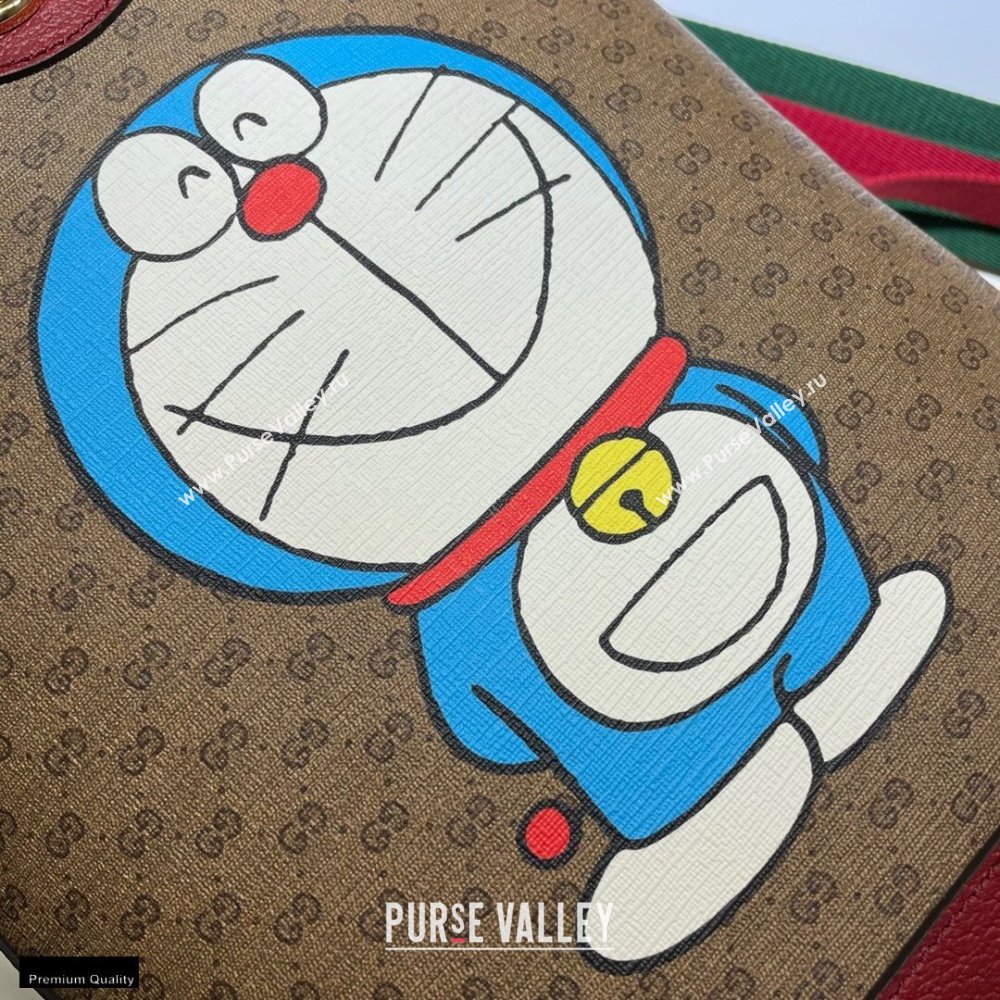 Doraemon x Gucci Small Backpack Bag 647816 2021 (dlh-21012917)