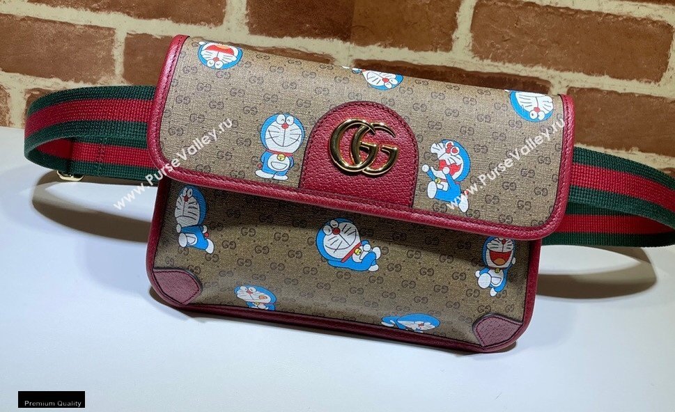 Doraemon x Gucci Small Belt Bag 647817 2021 (dlh-21012919)