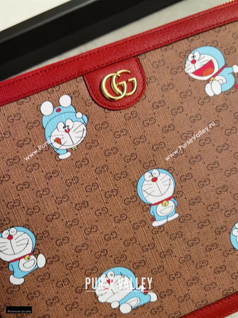Doraemon x Gucci Pouch Clutch Bag 647804 2021 (dlh-21012920)