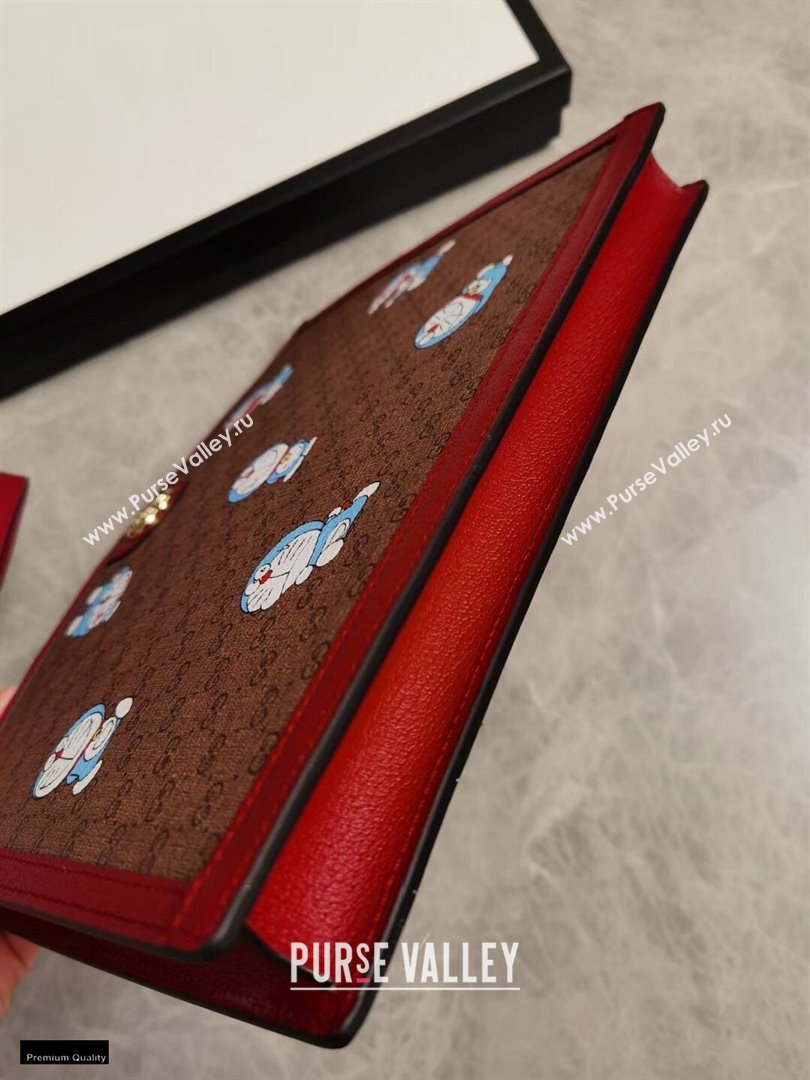 Doraemon x Gucci Pouch Clutch Bag 647804 2021 (dlh-21012920)