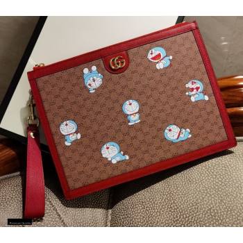 Doraemon x Gucci Pouch Clutch Bag 647804 2021 (dlh-21012920)