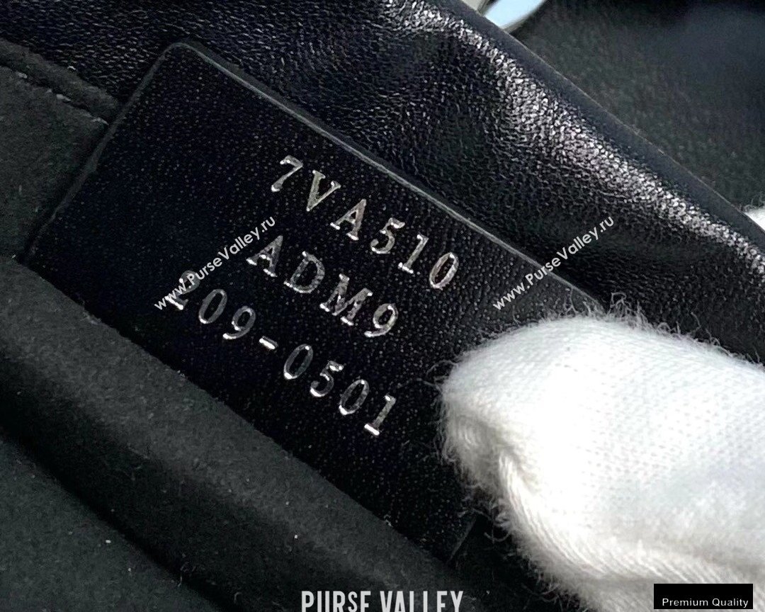 Fendi Leather Phone Pouch Bag with Detachable Necklace Black 2021 (chaoliu-21013016)