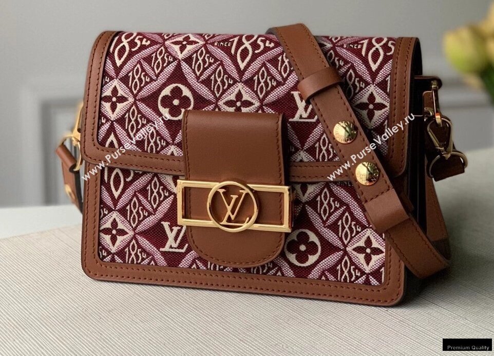 Louis Vuitton Since 1854 Dauphine Mini Bag M57172 Brown 2021 (kiki-21020208)