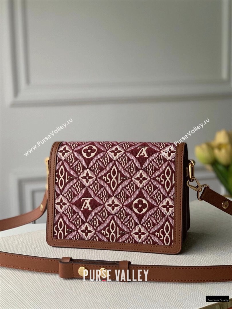 Louis Vuitton Since 1854 Dauphine Mini Bag M57172 Brown 2021 (kiki-21020208)