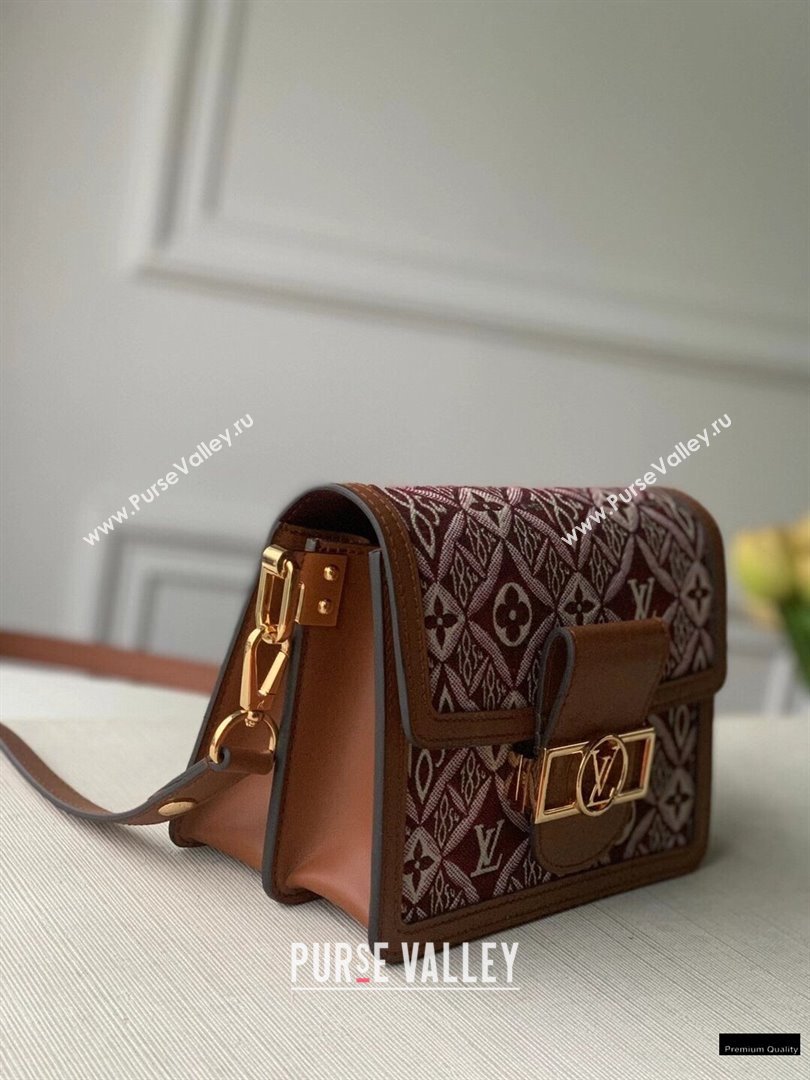 Louis Vuitton Since 1854 Dauphine Mini Bag M57172 Brown 2021 (kiki-21020208)