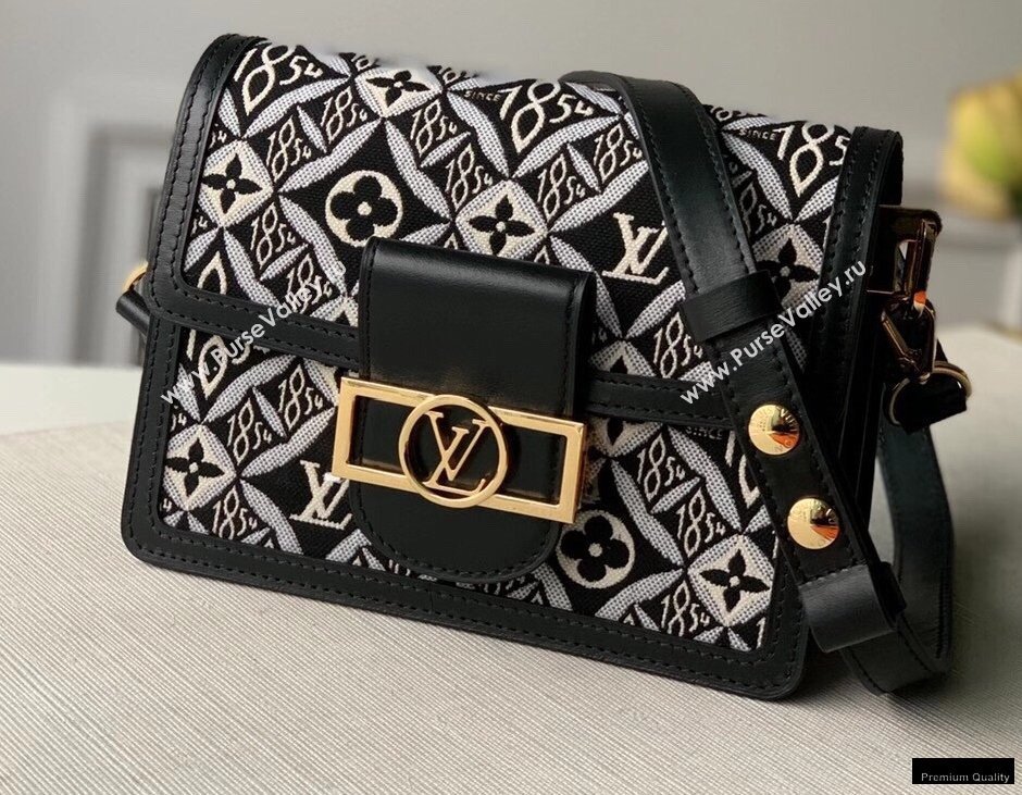 Louis Vuitton Since 1854 Dauphine Mini Bag M57172 Black 2021 (kiki-21020207)