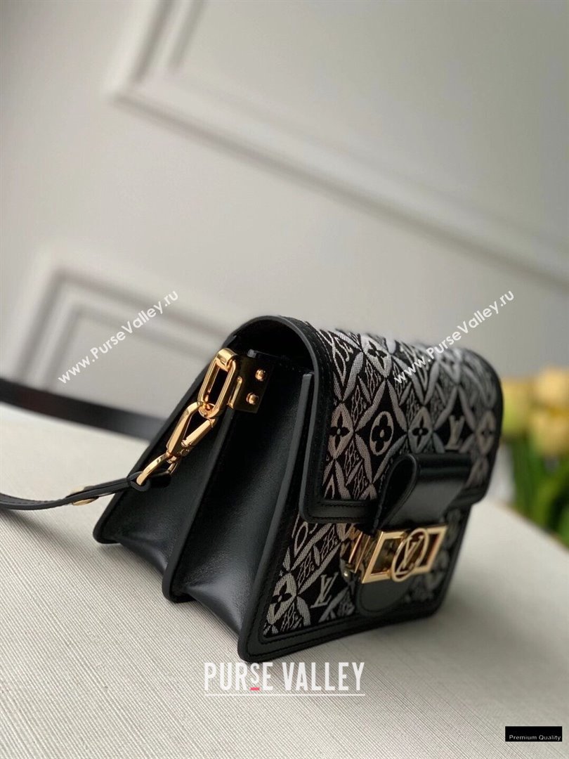 Louis Vuitton Since 1854 Dauphine Mini Bag M57172 Black 2021 (kiki-21020207)
