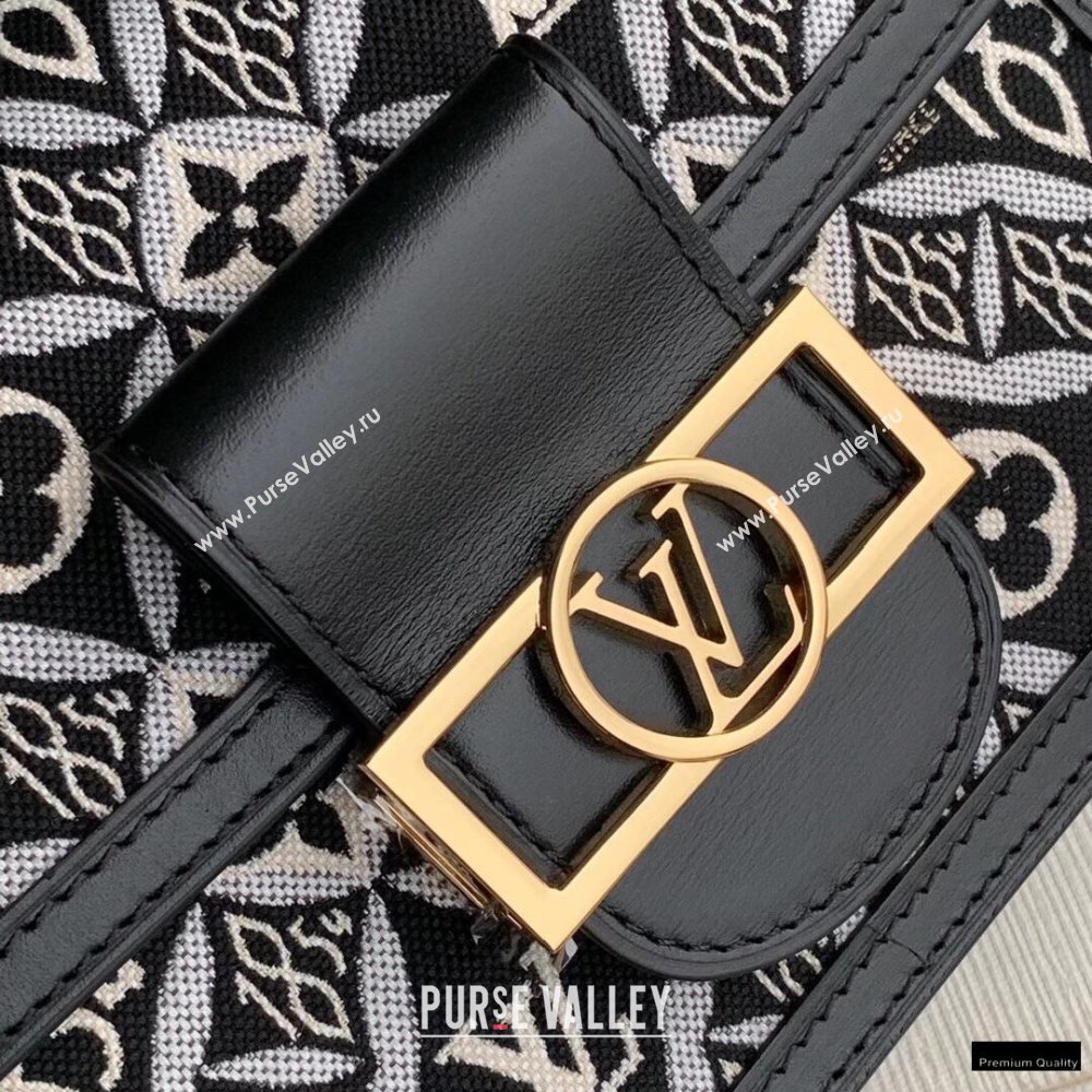Louis Vuitton Since 1854 Dauphine Mini Bag M57172 Black 2021 (kiki-21020207)