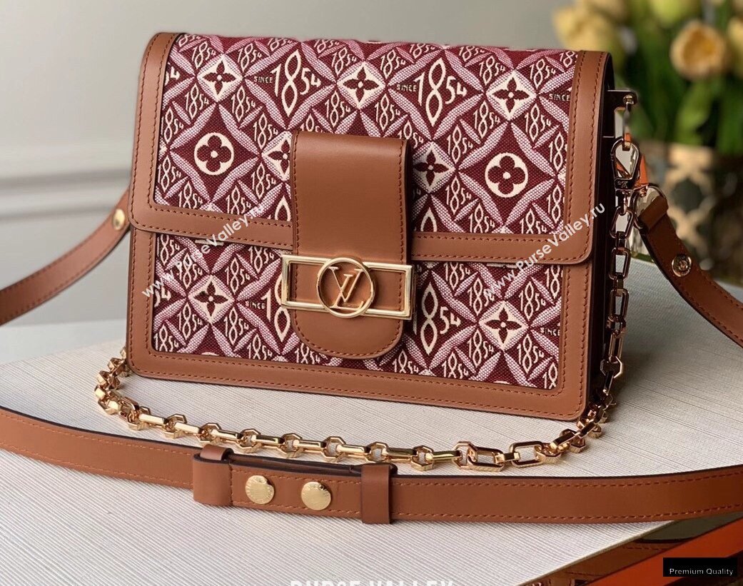 Louis Vuitton Since 1854 Dauphine MM Bag M57211 Brown 2021 (kiki-21020206)