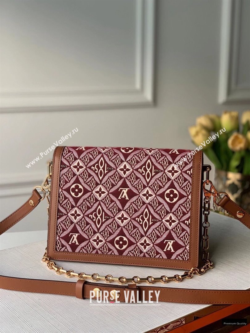 Louis Vuitton Since 1854 Dauphine MM Bag M57211 Brown 2021 (kiki-21020206)