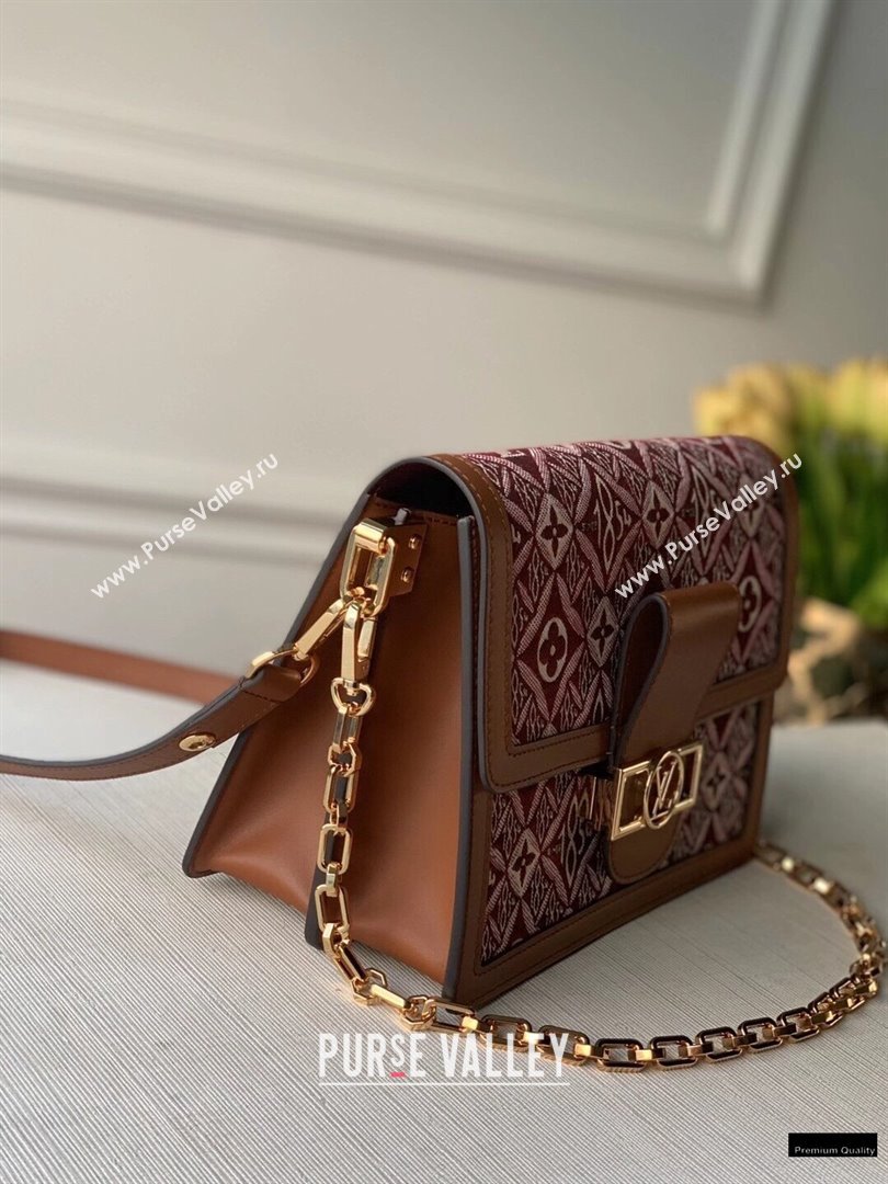 Louis Vuitton Since 1854 Dauphine MM Bag M57211 Brown 2021 (kiki-21020206)
