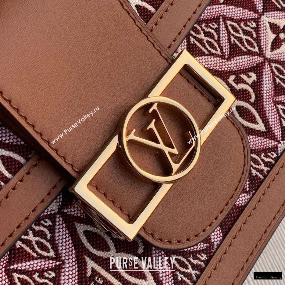 Louis Vuitton Since 1854 Dauphine MM Bag M57211 Brown 2021 (kiki-21020206)