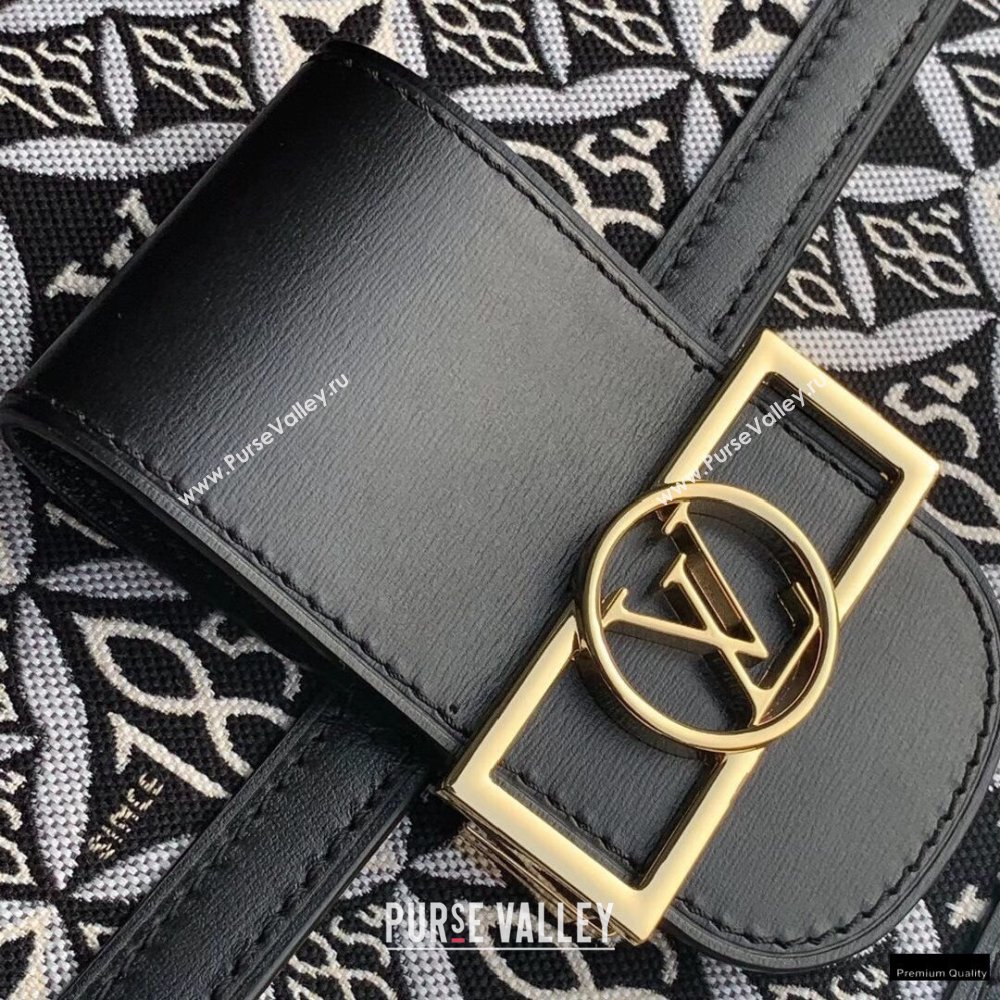 Louis Vuitton Since 1854 Dauphine MM Bag M57211 Black 2021 (kiki-21020205)